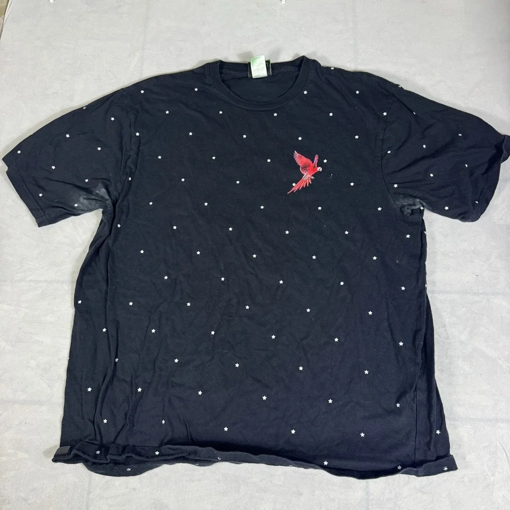 True Religion Mens Graphic T-Shirt Logo Crafted With Pride Parrot 2XL Lot Of 3‎